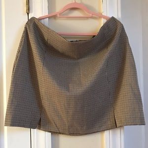 PRIMARK Plaid A-line Miniskirt